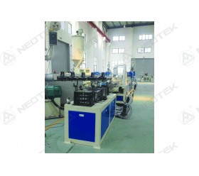 HDPE large-diameter steel-plastic composite winding pipe production line