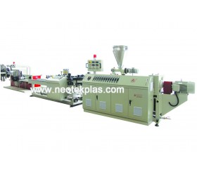 PVC single wall bellows extrusion line