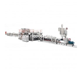 Aluminum plastic plate composite production line