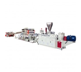 PVC free foaming board production line