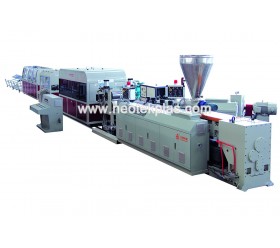 PVC imitation stone hanging wall panel extrusion line