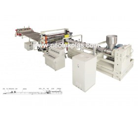 PP PE thick plate production line