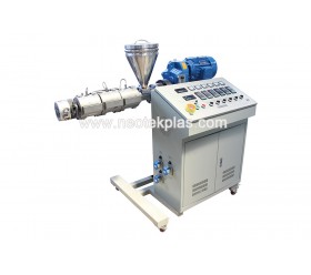 Single screw test extruder